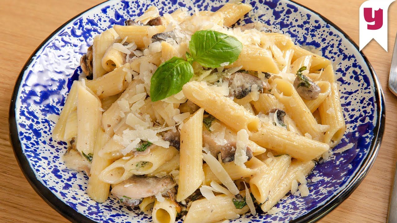 KREMALI TAVUKLU PENNE