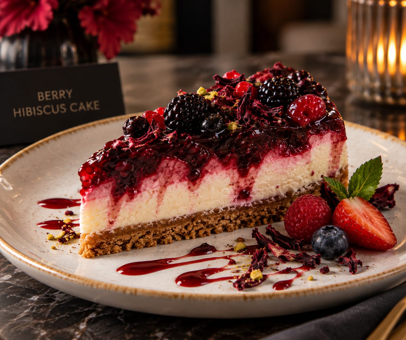 BERRY HİBÜSKÜS CAKE